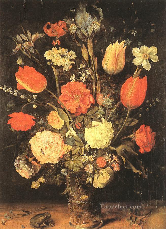 Flores Jan Brueghel el Viejo floral Pintura al óleo